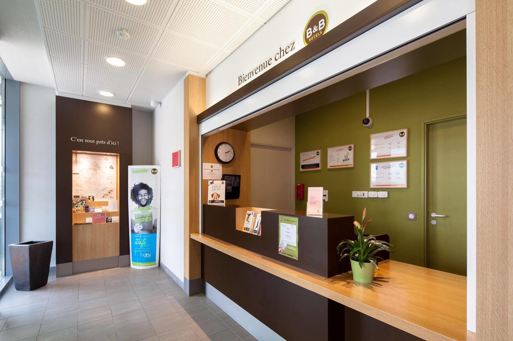B&B Hotel Reims Bezannes Bagian luar foto